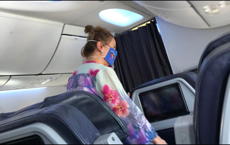 La esposa del Presidente intentó evitar cualquier clase de confrontación. TWITTER / @eduardooogarcia