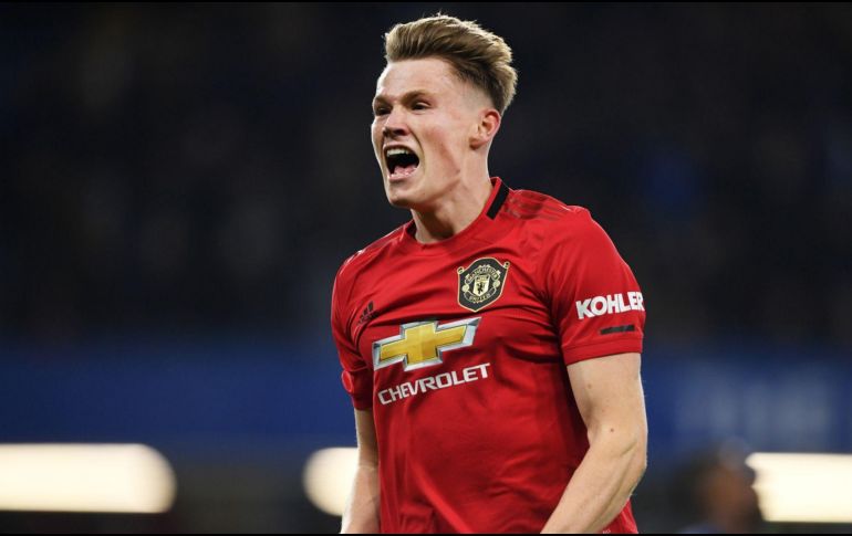 El canterano de 23 años debutó con los 'Diablos Rojos' en 2017. TWITTER/@mctominay10