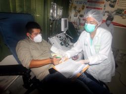 Los contagios se concentran en cuatro departamentos del país: Santa Cruz, Beni, Cochabamba y La Paz . EFE/J. Torrejón