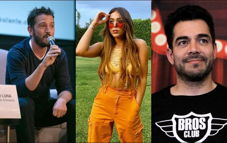Diego Luna, Danna Paola, Omar Chaparro entre otros famosos se han manifestado a través de sus redes sociales. ESPECIAL