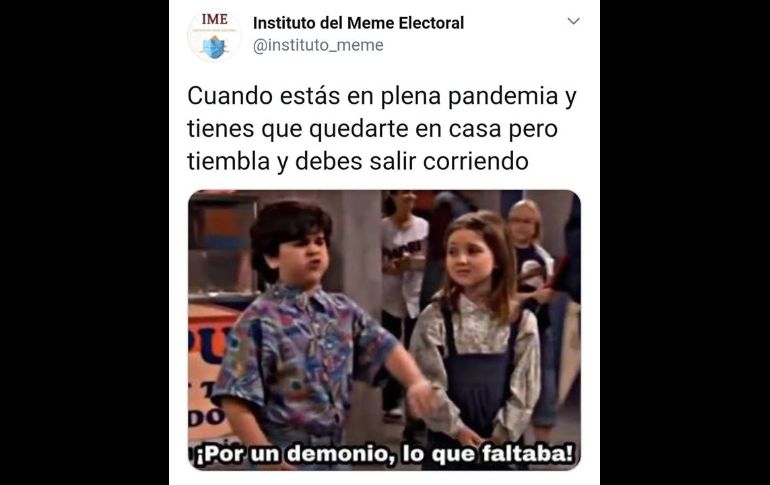 Brotan memes tras el fuerte sismo de hoy en Oaxaca que se sintió en CDMX
