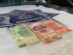 Los uniformados son puestos a disposición del Ministerio Público por el posible delito de corrupción y cohecho. ESPECIAL/Policía de Guadalajara