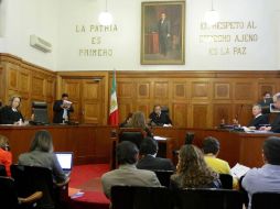 Los ministros Yasmin Esquivel y Arturo Zaldívar se pronunciaron en contra de esta propuesta durante la sesión. NTX/ARCHIVO