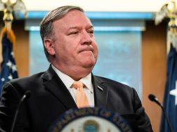El jefe de la diplomacia estadounidense, Mike Pompeo, anunció las sanciones en conferencia de prensa este miércoles. EFE/ARCHIVO