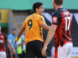 Con este gol, Jiménez está a cuatro del máximo artillero de la competición, el delantero inglés del Leicester City Jamie Vardy. AFP / R. Heathcote