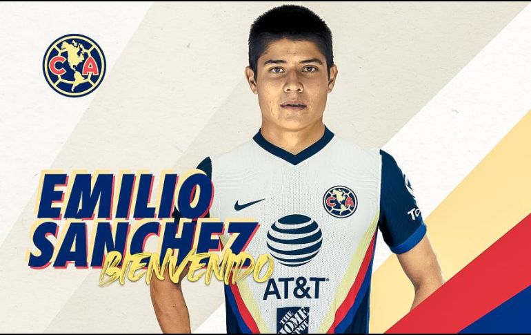 Sánchez, de 26 años de edad y originario de Aguascalientes, comenzó su formación en el Nido de Coapa desde el 2011 y salió en 2016 a préstamo. TWITTER / @ClubAmerica