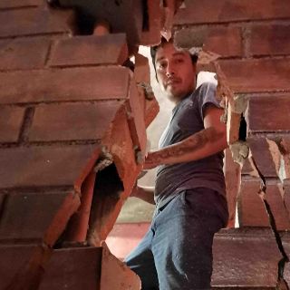 Los daños del sismo en Oaxaca en imágenes