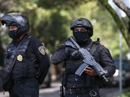 Sobre el atentado, Durazo Montaño precisa que es un reto al Estado de Derecho, no un reto al Estado mexicano. EFE/S. Gutiérrez