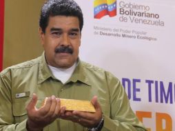 El oro venezolano está valorado en mil millones de dólares. EFE/Archivo