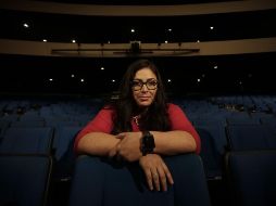 Karla Zapata. La directora del Teatro Diana posa desde el reciento que dirige. EL INFORMADOR/F. Atilano