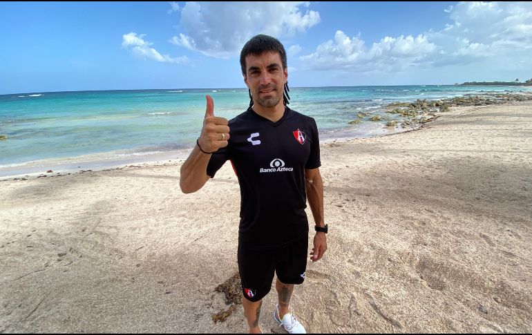 Malcorra ya arribó a la temporada de Atlas. Cortesía / @atlasfc