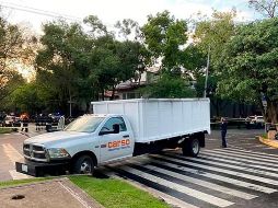 El atentado del 26 de junio contra el secretario de Seguridad Ciudadana, Omar García Harfuch, dejó tres personas muertas. EFE/Fiscalía de Ciudad De México/ARCHIVO