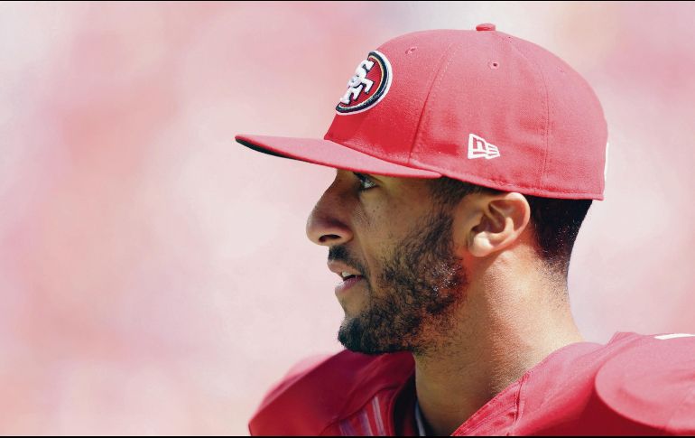 RETRATO. La serie narrará la vida de Kaepernick en su etapa de secundaria. AFP / E. Shaw