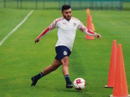 DESTACA. El delantero rojiblanco resaltó el trabajo realizado en pretemporada.  TWITTER/@chivas