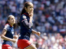 Seguir los pasos de su ahora ex compañera Rubí Soto y trascender no solo en Selección Mexicana, sino en el futbol de Europa, es la meta de la defensora de Chivas Femenil, Miriam García. Imago7 / ARCHIVO