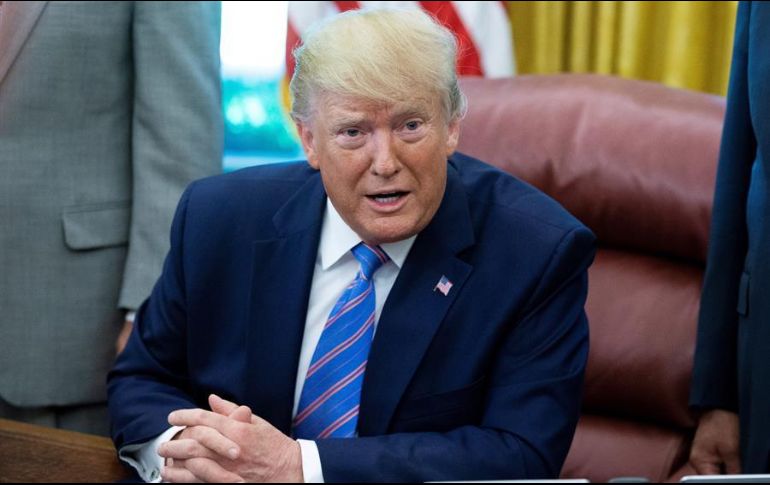 No es la primera vez que Donald Trump sostiene que el virus desaparecerá espontáneamente. EFE/M. Reynolds