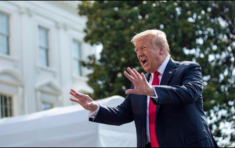 Acusan a Donald Trump de intentar politizar la relación que mantienen Estados Unidos y México. EFE/ARCHIVO