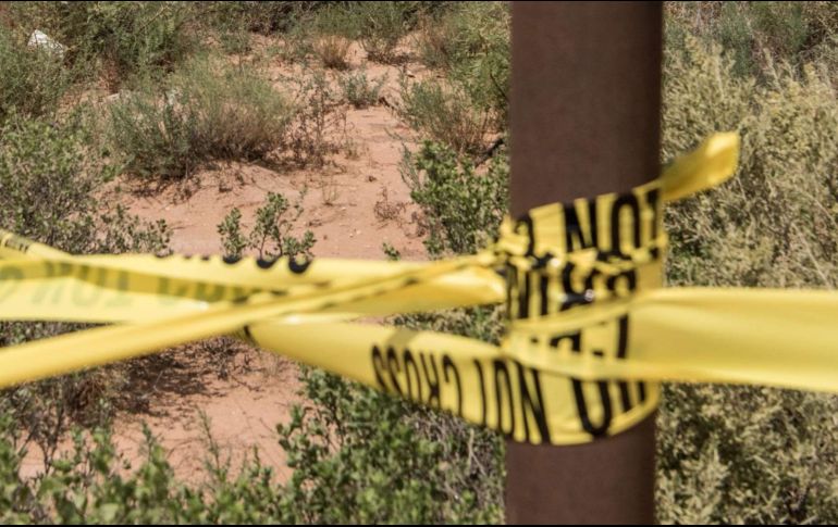 Hace 10 días, un presunto grupo criminal emboscó a policías estatales: seis fueron asesinados y cinco más quedaron heridos. AFP/ARCHIVO