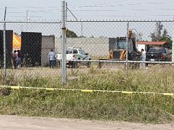 Se contó con el apoyo de una retroexcavadora así como un camión de volteo para la extracción. EL INFORMADOR/ARCHIVO