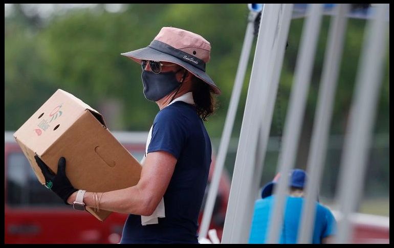 Texas registró el miércoles ocho mil 076 nuevos casos de coronavirus en 24 horas. AP/L. Otero