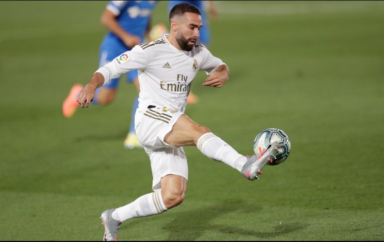 FIJO. Dani Carvajal es uno de los jugadores de la plantilla merengue que más partidos ha disputado esta temporada. AP