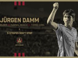 Jürgen Damm consideró que el Atlanta United fue la mejor decisión. INSTAGRAM / @atlutd