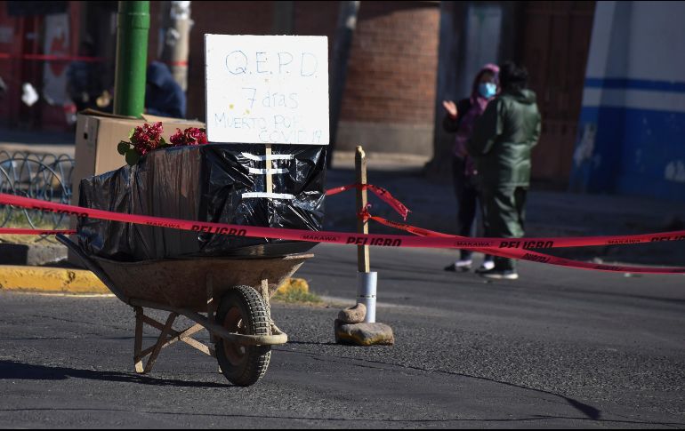 El hombre de 62 años falleció con síntomas del coronavirus hace una semana. AP / D. Soliz
