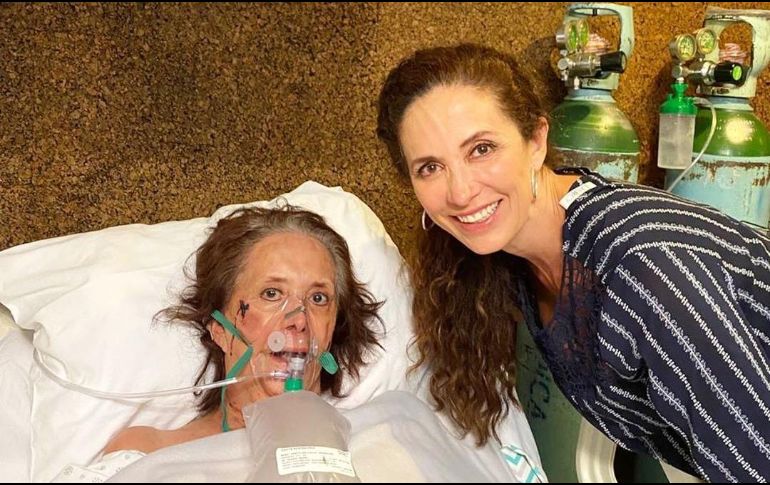 Romo apenas había sido de alta el miércoles pasado, tras permanecer dos meses internada luchando contra el COVID-19. INSTAGRAM / claudiaromoedelman