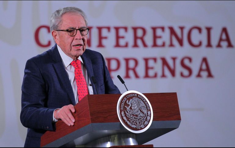 Circuló información falsa que indicaba que el secretario estaba internado en Médica Sur en Tlalpan por coronavirus. NTX / ARCHIVO