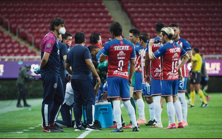 UNIDOS. El conjunto rojiblanco mostró una buena cara en su primer encuentro amistoso ante Atlas. IMAGO7