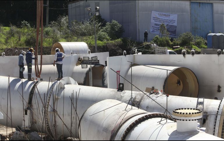 VITAL. Sus seis plantas de bombeo elevan el agua potable a más de mil 100 metros de altura, y opera las 24 horas los 365 días del año, por lo que está sujeto a un desgaste continuo que debe atenderse periódicamente. ARCHIVO