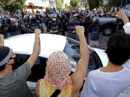 Se negó la vinculación a proceso de tres elementos de la Fiscalía estatal, señalados por las detenciones irregulares en las manifestaciones de junio pasado por la muerte de Giovanni López. AFP/ARCHIVO