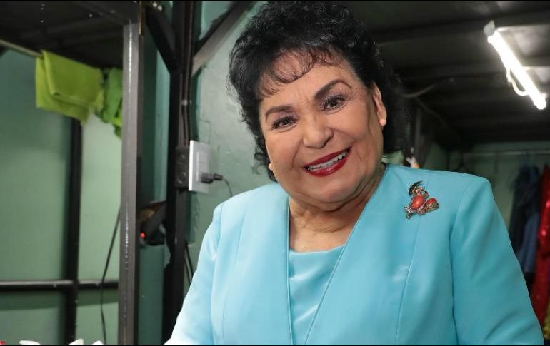 Carmen Salinas señaló que conoce a Omar desde bebé. SUN / ARCHIVO