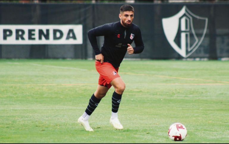 A SEGUIR. Ignacio Jeraldino es uno de los futbolistas que han destacado en la pretemporada del Atlas. @atlasfc