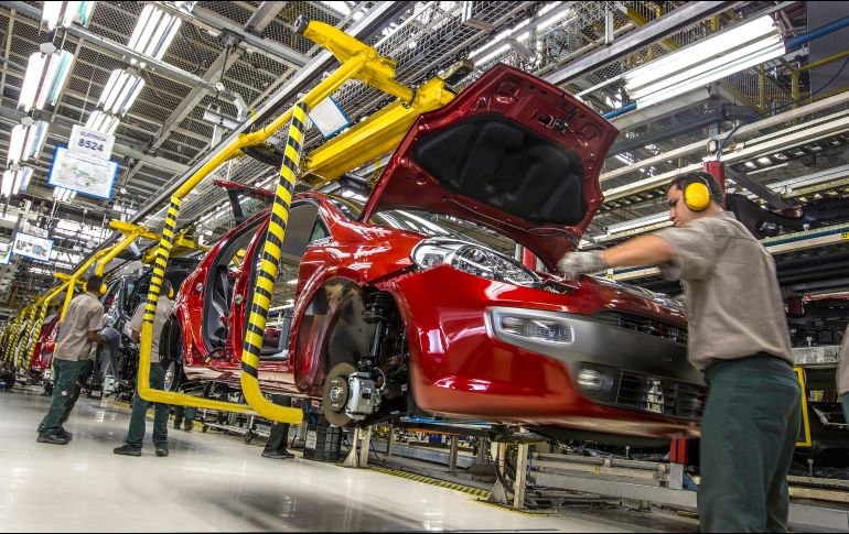 La exportación de vehículos cae 38.8% frente a junio de 2019.NTX/ARCHIVO