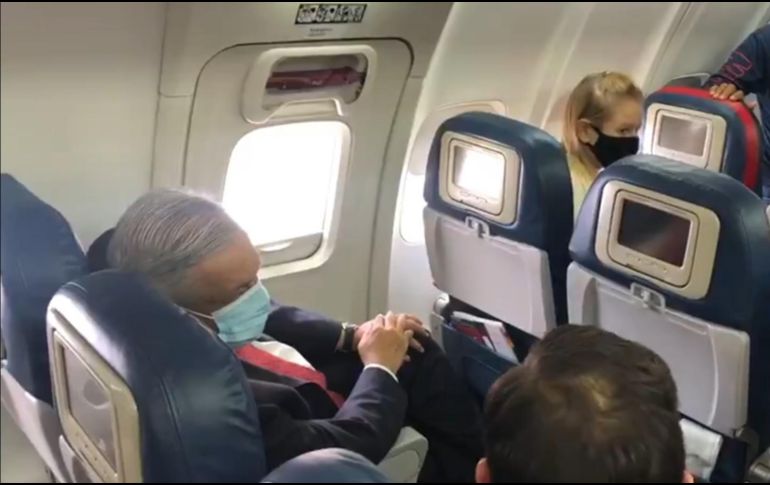 El Presidente Andrés Manuel López Obrador informó que se realizó la prueba de COVID-19 y que resultó negativo. TWITTER