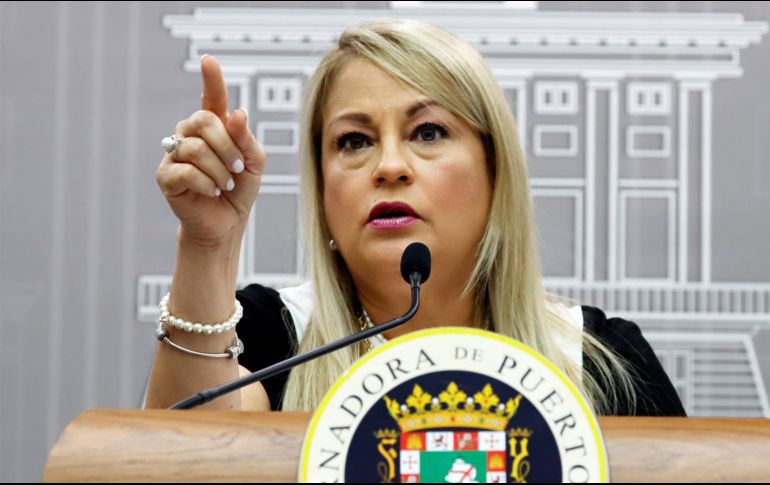 Wanda vázquez negó que hubiera despedido a Dennise Longo en represalia por la investigación que realizaba en su contra por el presunto mal manejo de provisiones asignadas a los damnificados por terremotos. EFE/T. Llorca