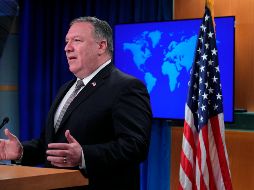 Pompeo aseguró hoy que la OMS es responsable de “no haber prevenido una pandemia global”. AP / T. Brenner