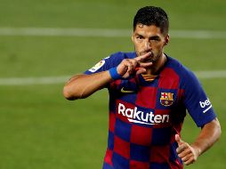 Luis Suárez fue el héroe del encuentro para el Barcelona. EFE / A. Estévez