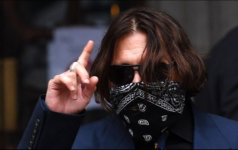 Depp se presentó como una estrella deprimida, con insomnio y problemas con las drogas. EFE /  A. Rain