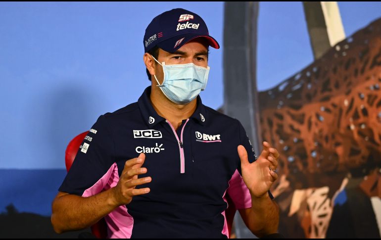 Sergio Pérez adelantó que este fin de semana Racing Point intentará ''dar un paso más'', mejorar el paquete aerodinámico y comenzar ''más arriba'' en la parrilla con el deseo de ''obtener más puntos''. AFP