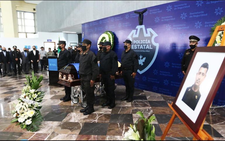 El acto tuvo lugar la mañana de este jueves en las instalaciones de la Secretaria de Seguridad de Jalisco. ESPECIAL/Secretaria de Seguridad Jalisco