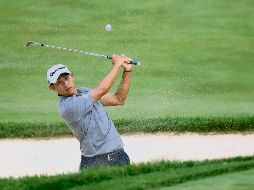 SIETE ABAJO DE PAR. El estadounidense sorteó mejor el campo en el primer día. AFP