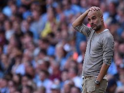 Si el Tribunal levanta su suspensión, el equipo dirigido por Pep Guardiola podrá jugar la próxima Liga de Campeones. AFP / ARCHIVO