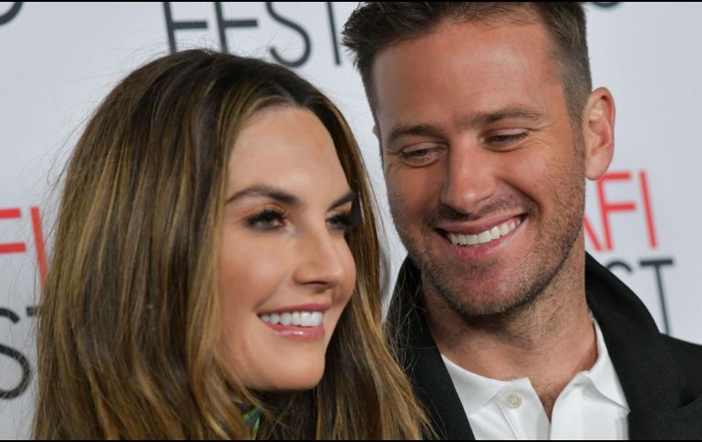 Hammer y Chambers son padres de dos hijos de nombre Harper Grace y Ford Douglas, de cinco y tres años de edad. AFP / ARCHIVO