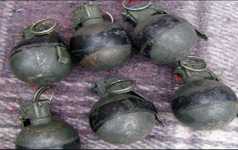 Por lo pronto, el elemento responsable de la pérdida de las granadas no ha sido separado del cargo. NTX/ARCHIVO