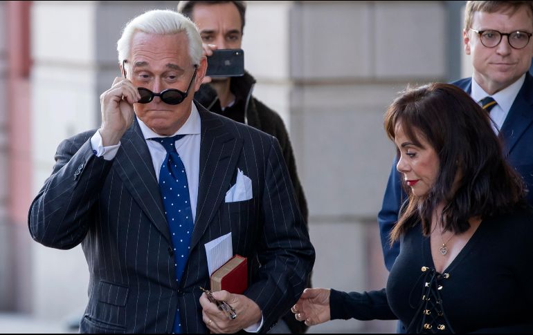 Trump nunca escondió su deseo de que su amigo se mantuviera fuera de prisión. EFE/ E. Lesser