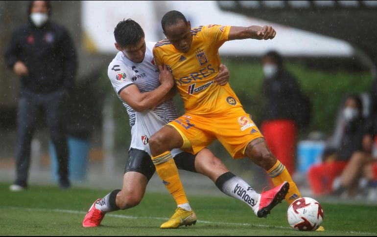 Atlas empató 2-2 frente a Tigres en la cancha del Estadio Akron, en la Jornada 3 del torneo. EFE / F. Guasco