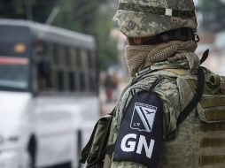 Hasta mayo, 24 integrantes de la Guardia Nacional estaban enfermos por COVID-19, en la última actualización de la cifra. ARCHIVO