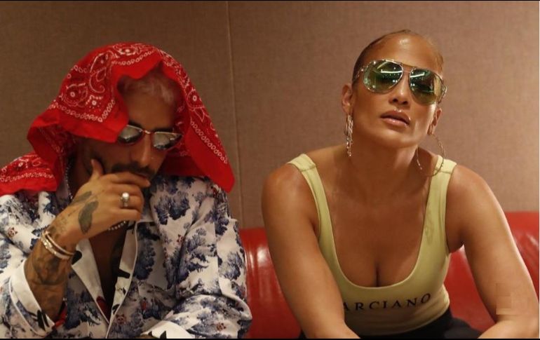 JLo y Maluma ya han trabajado juntos en las grabaciones de “Marry Me” a finales de 2019. INSTAGRAM / @jlo